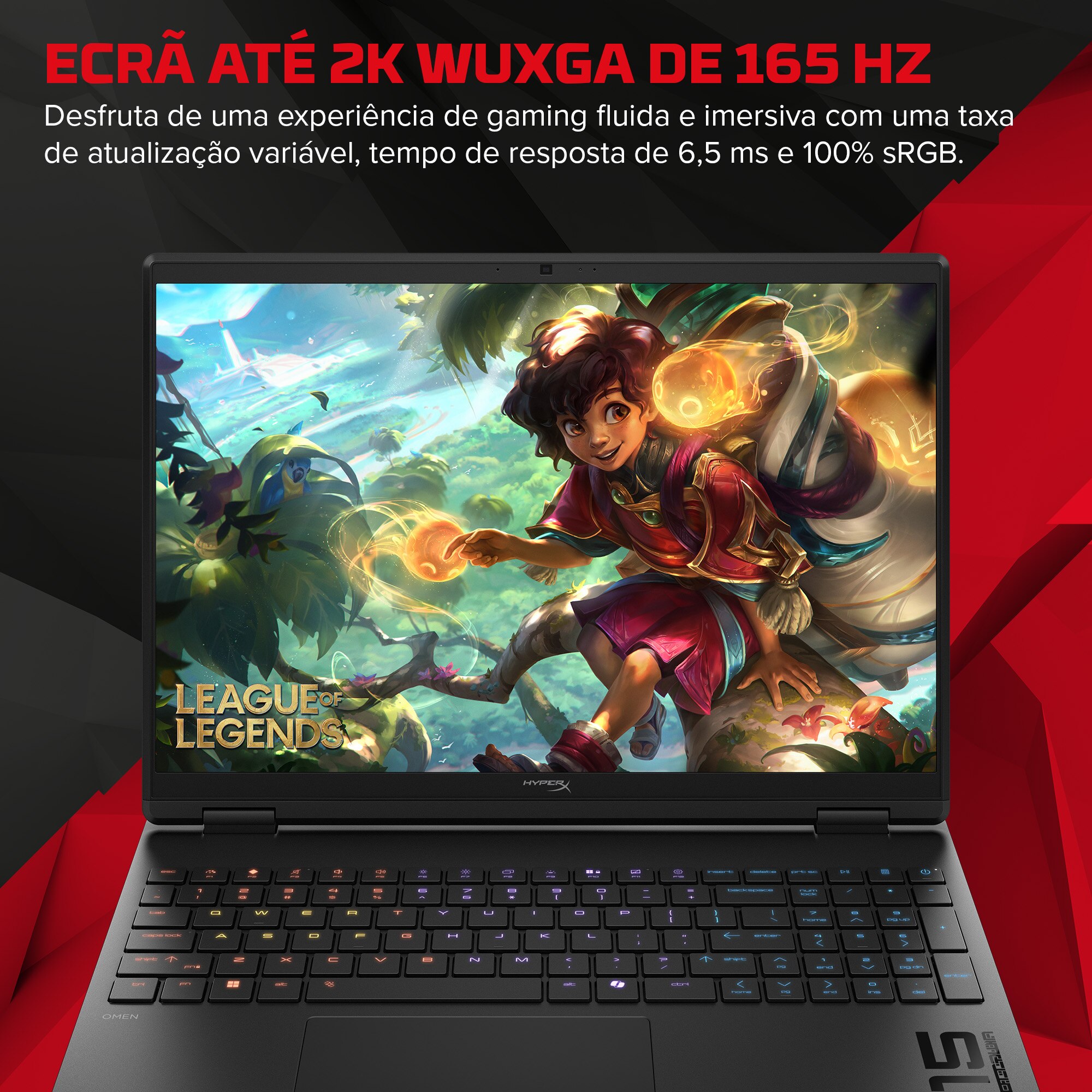 Computador Portátil HP HyperX OMEN 15" Gaming Laptop PC 15-ga0005npx (D6VY7EA) 3