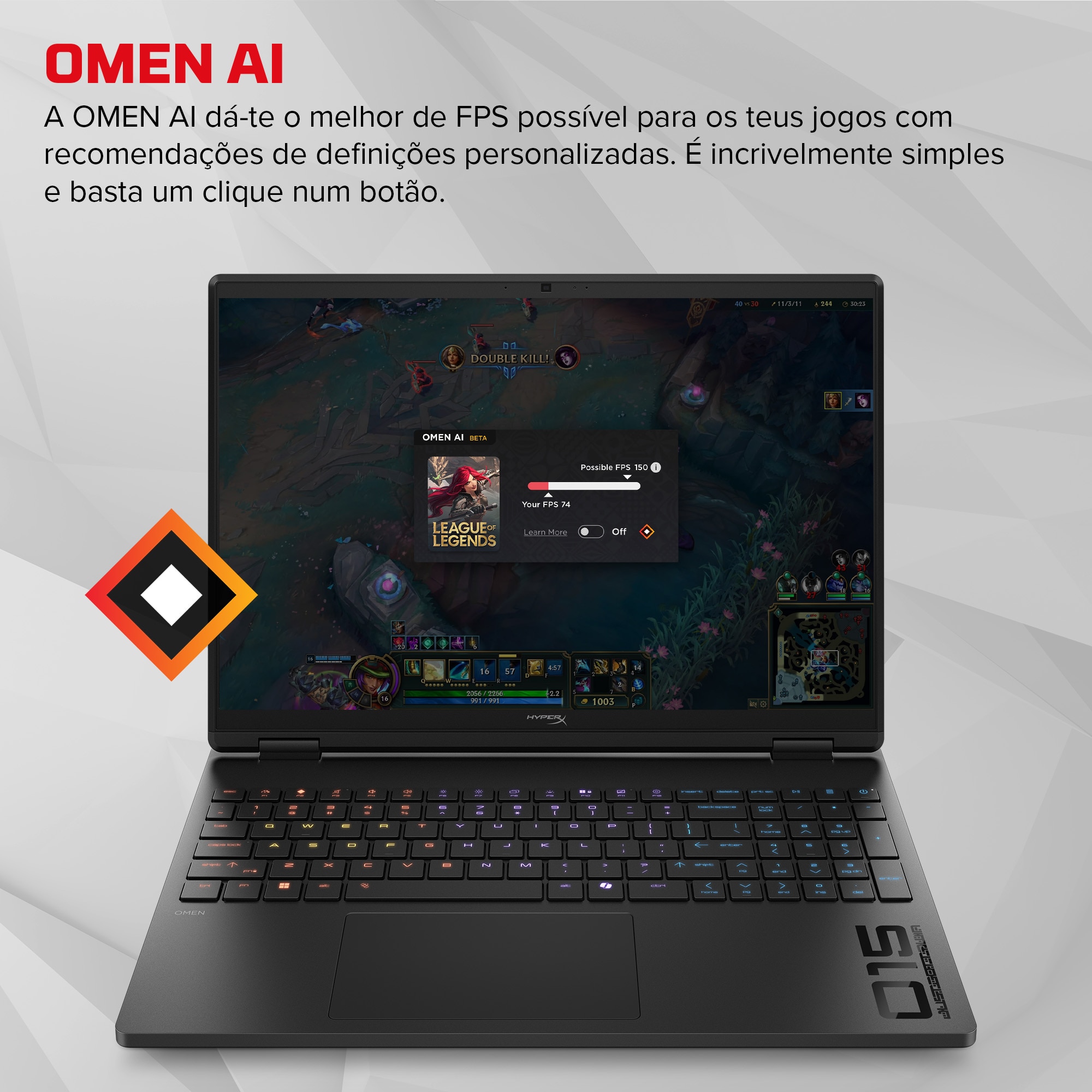Computador Portátil HP HyperX OMEN 15" Gaming Laptop PC 15-ga0005npx (D6VY7EA) 4