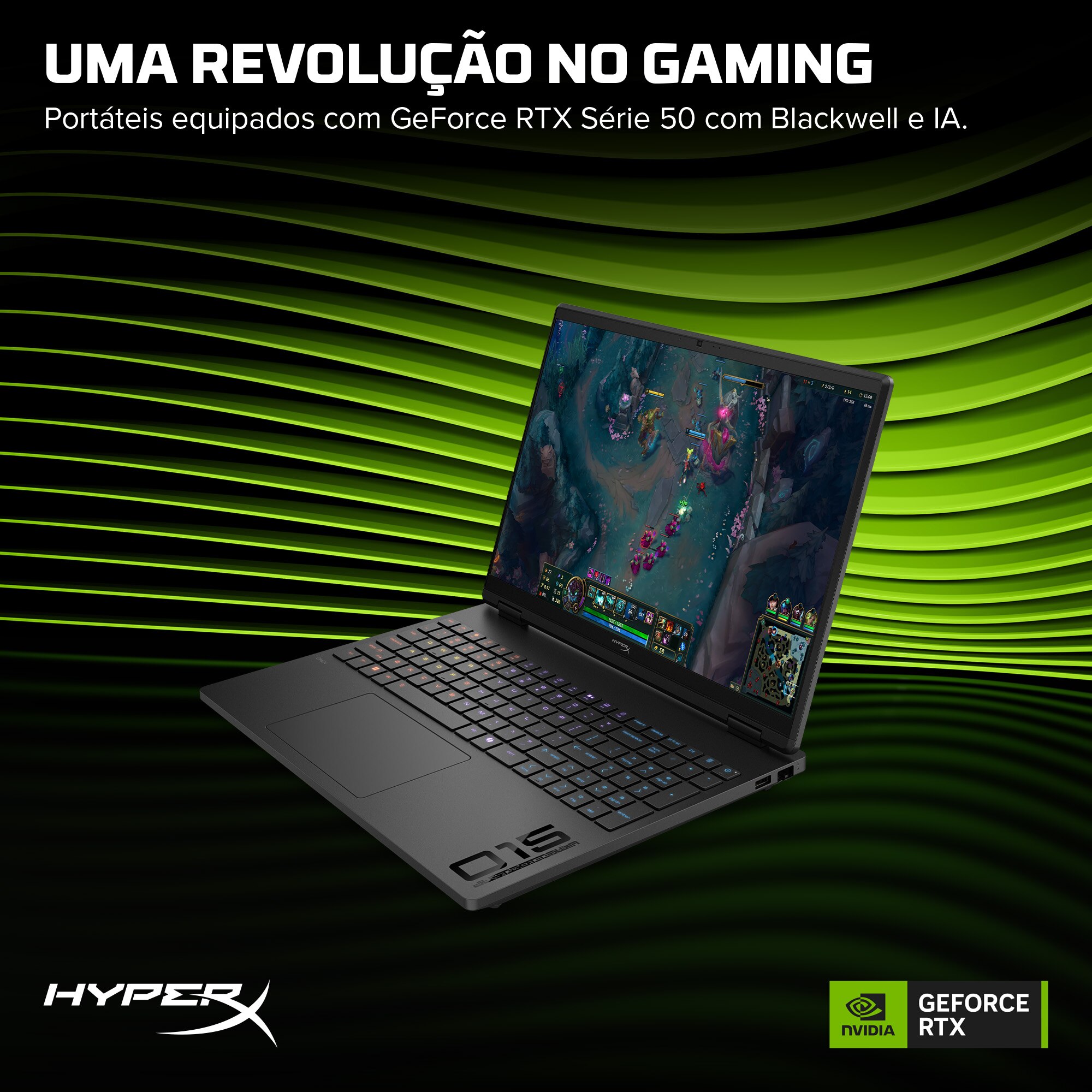 Computador Portátil HP HyperX OMEN 15" Gaming Laptop PC 15-ga0005npx (D6VY7EA) 13