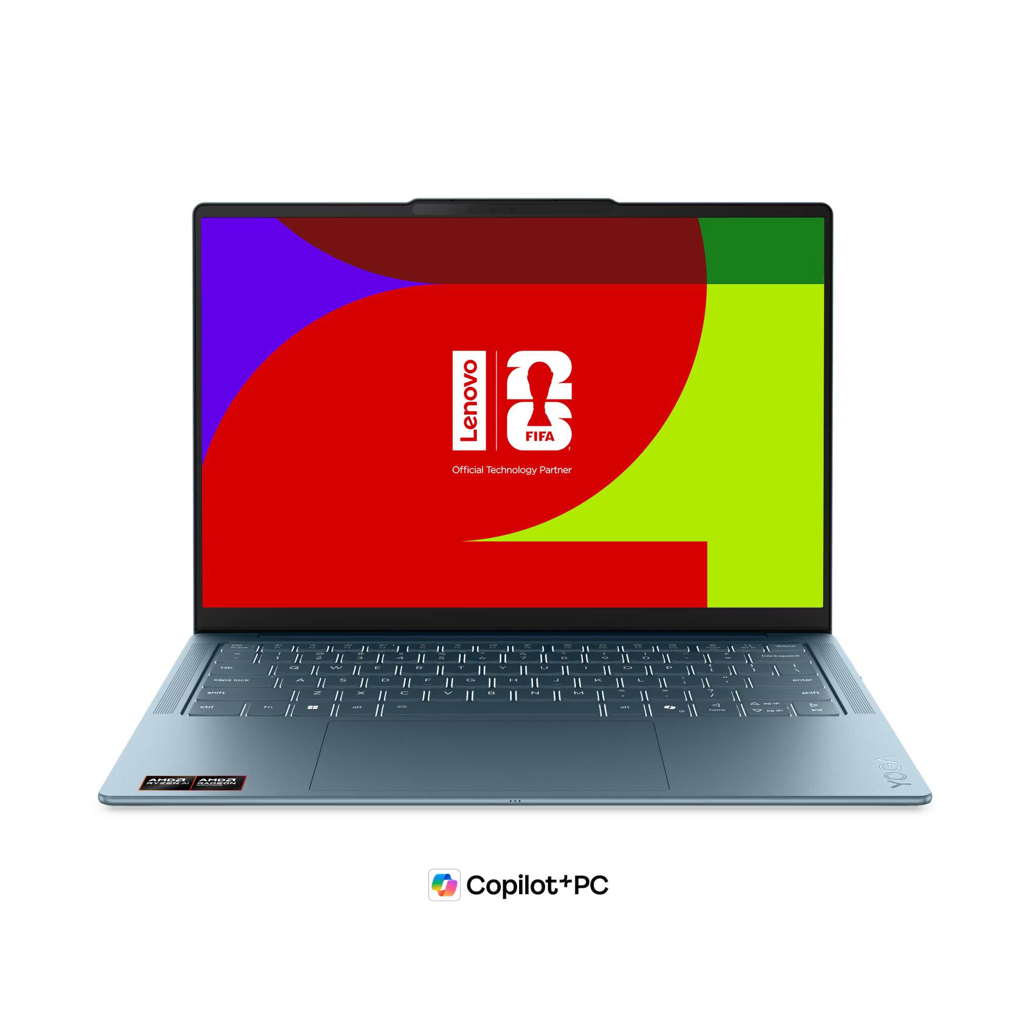 Imagem 0 de Computador Portátil Lenovo Yoga Slim 7a (14", 11) 14AGP11 AMD Ryzen AI 7 445 Windows® 11 Home - Tidal Teal