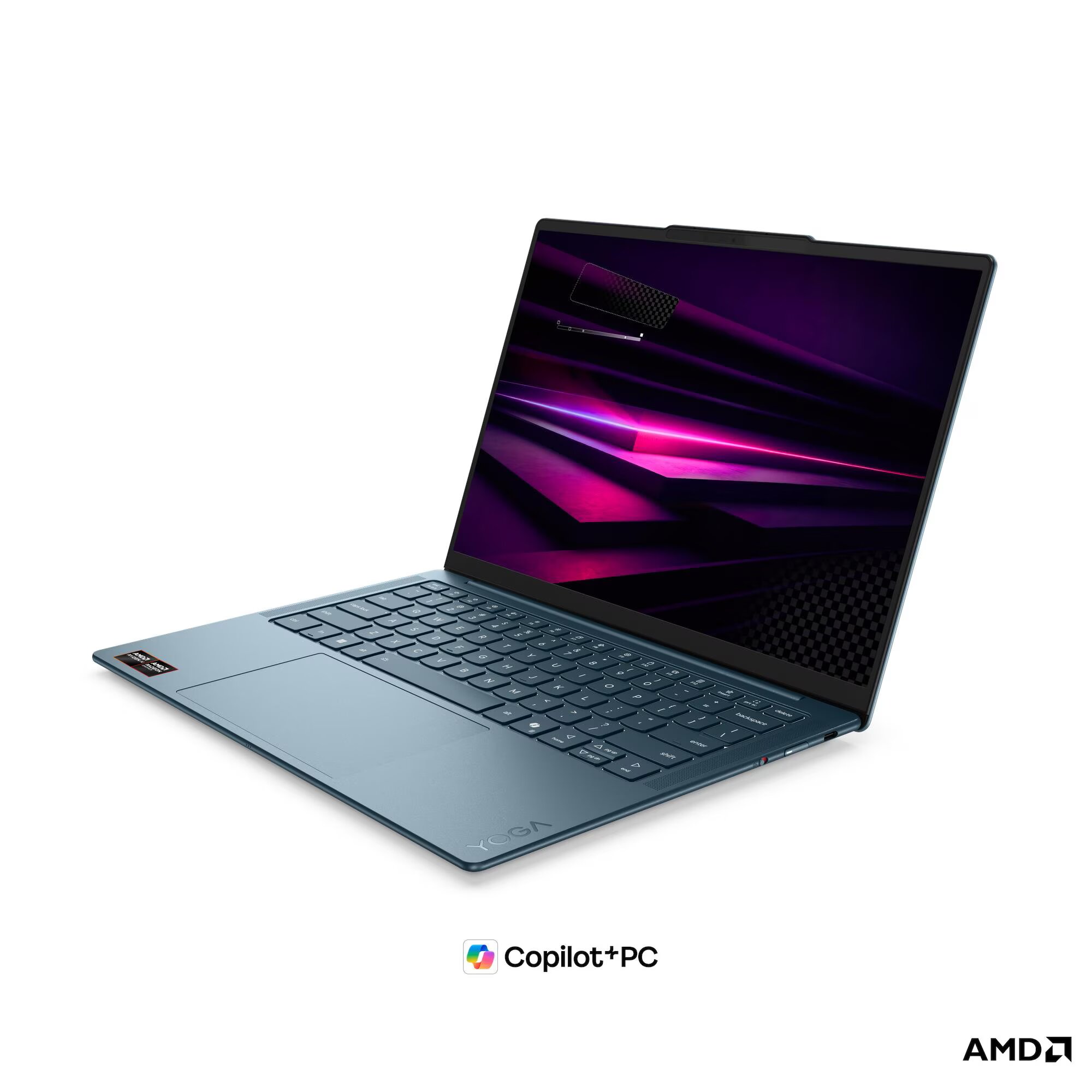 Computador Portátil Lenovo Yoga Slim 7a (14", 11) 14AGP11 AMD Ryzen AI 7 445 Windows® 11 Home - Tidal Teal Tidal Teal-2