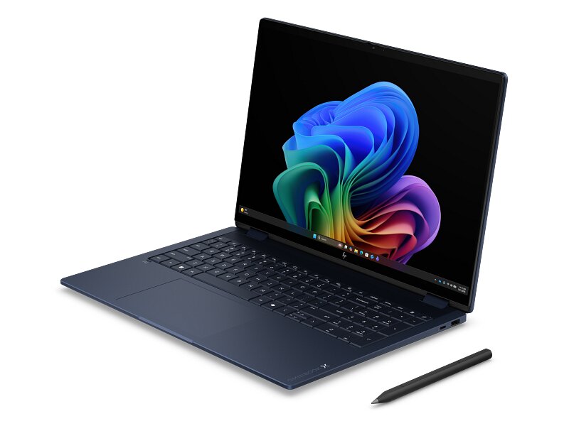 Computador Portátil 2-em-1 HP OmniBook X Flip com IA de Próxima Geração 16-cb0004npx D71BCEA Azul-atmosférico-2