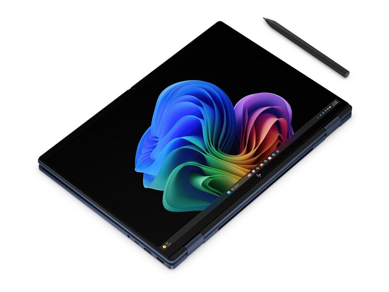 Computador Portátil 2-em-1 HP OmniBook X Flip com IA de Próxima Geração 16-cb0004npx D71BCEA Azul-atmosférico-5