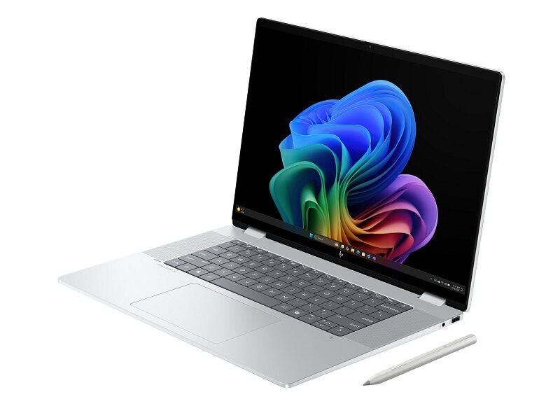 Computador Portátil HP OmniBook X Flip 2-in-1 Laptop Next Gen AI 16-as0015npx D92FXEA - Alumínio Glacier Silver Alumínio-2