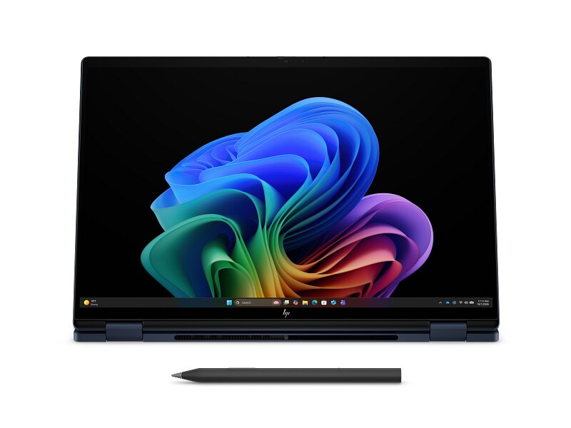 Imagem 0 de Computador Portátil Portátil 2-em-1 HP OmniBook X Flip com IA de Próxima Geração 16-cc0003npx D71BDEA - Alumínio Azul Atmosférico