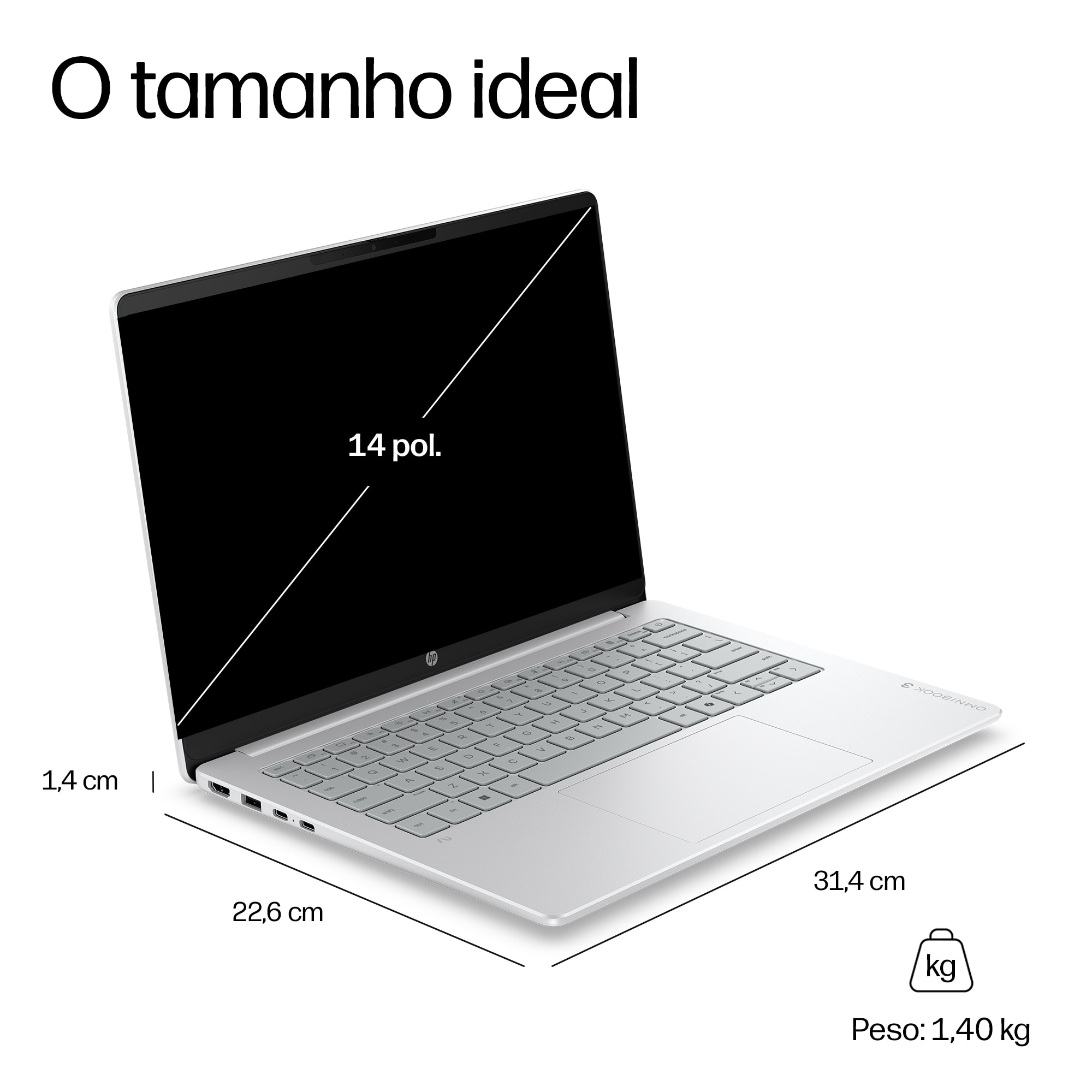 Computador Portátil HP Omnibook 3 14-hy0020npx Silver-12