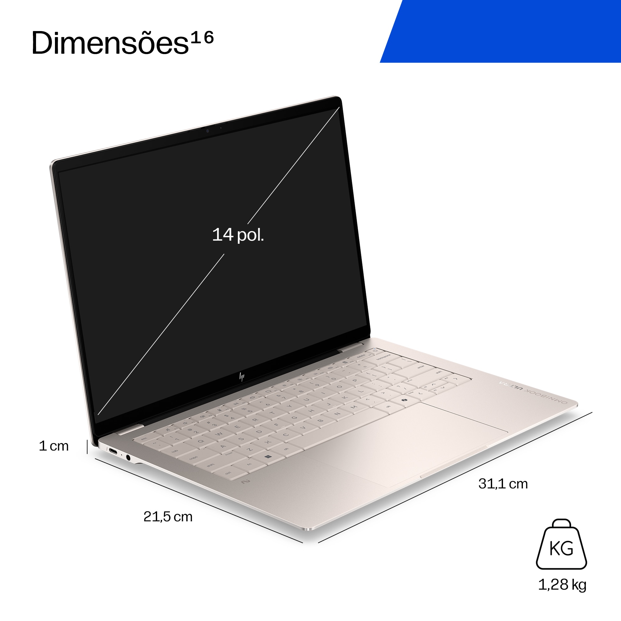 Computador Portátil HP Omnibook 14" Ultra NG GEN AI 1 14-kd0005np com IA Próxima Geração Silver-18