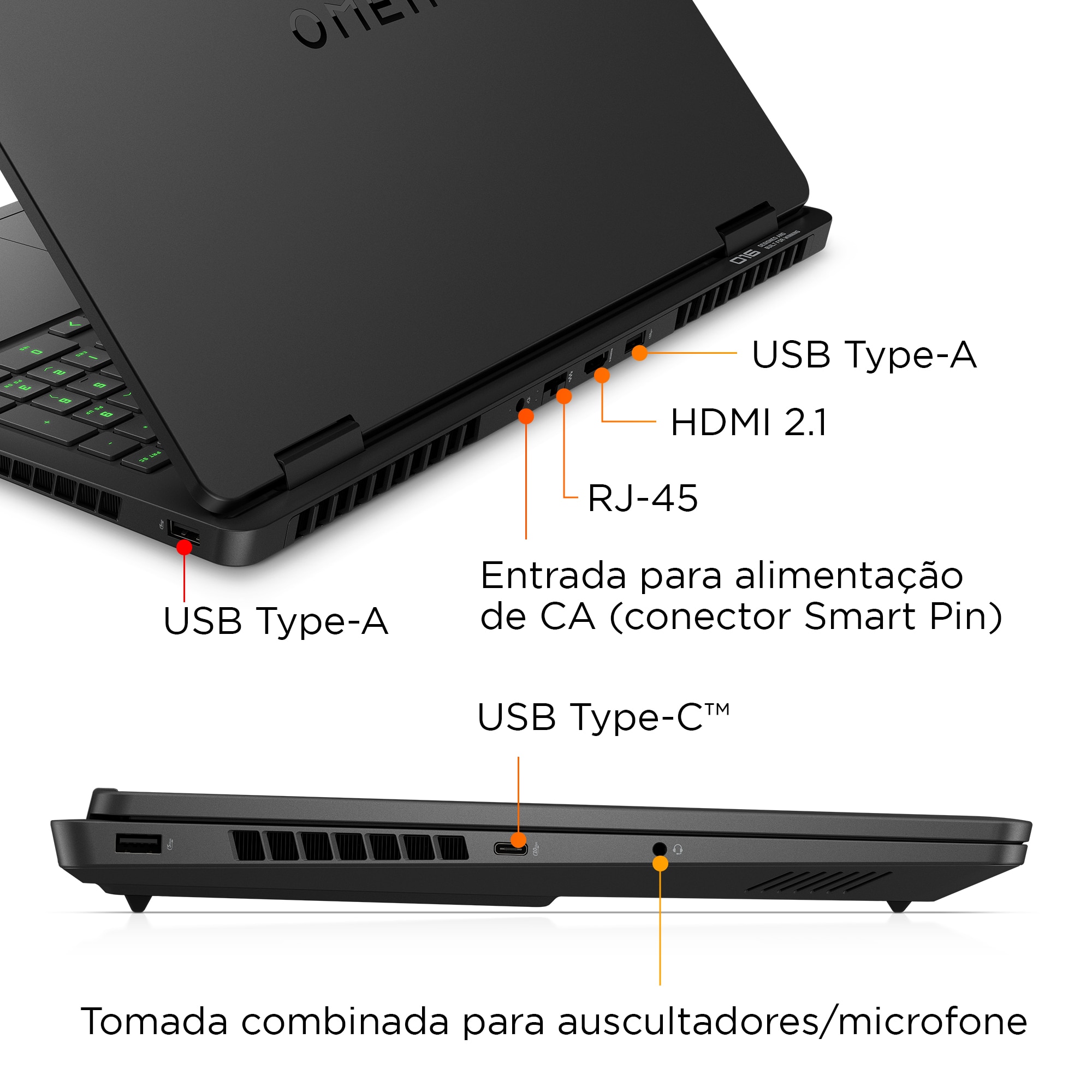 Computador Portátil Gaming HP OMEN 16-am0044np Shadow Black-9