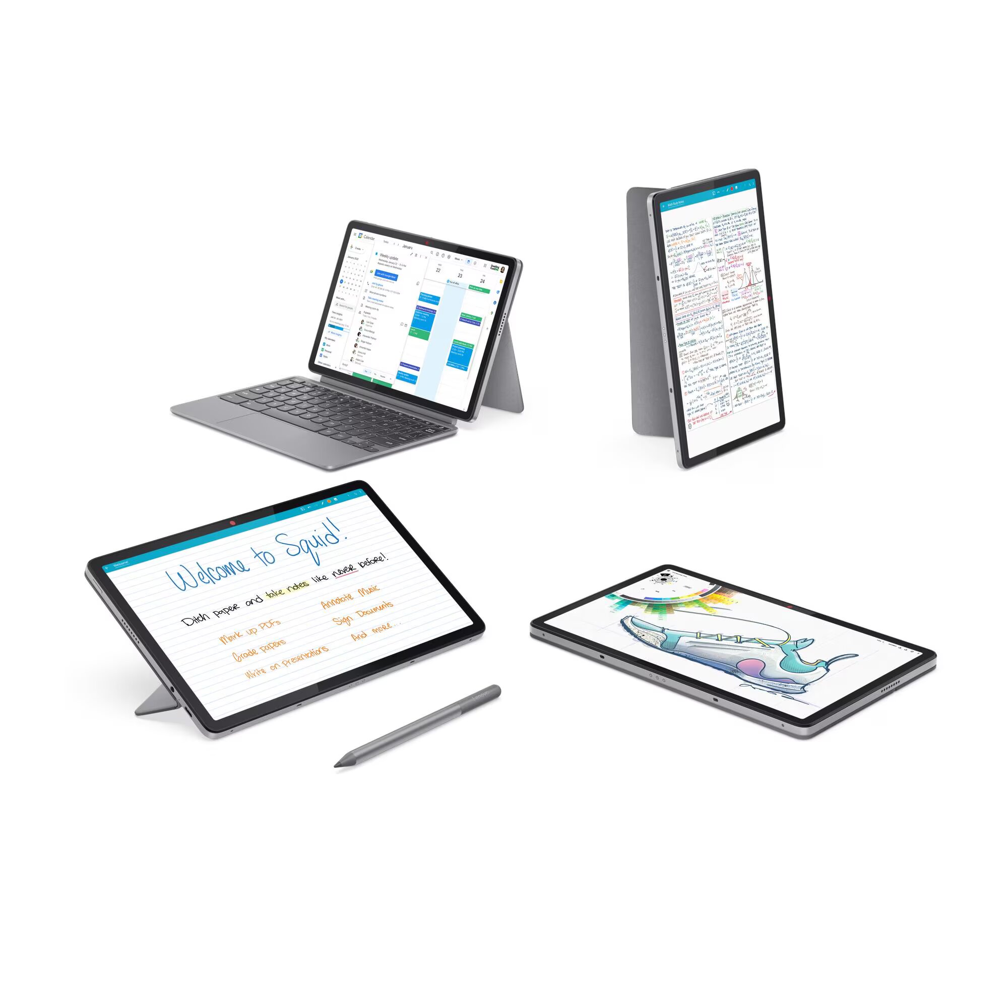 Computador Portátil Lenovo Chromebook Duet (11", 9) 11M889-720 MediaTek Kompanio 838 - Luna Grey Luna Grey-6