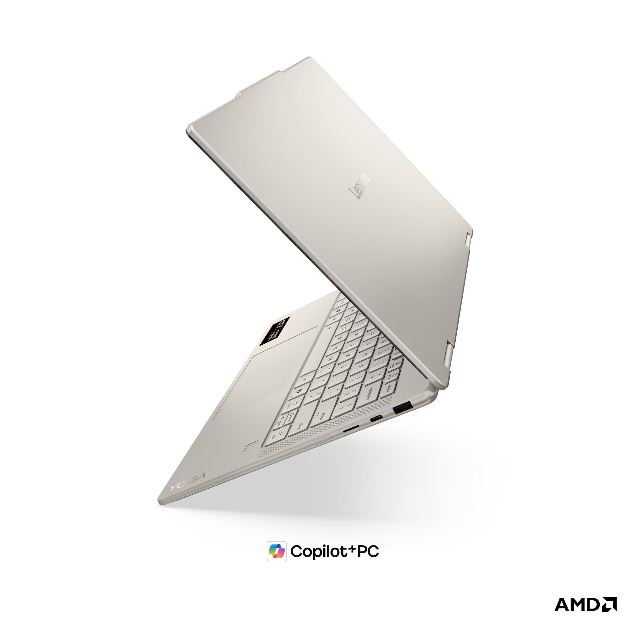 Computador Portátil Lenovo Yoga 7a 2-in-1 (14", 11) 14AGP11 AMD Ryzen AI 7 445 - Seashell Seashell-9