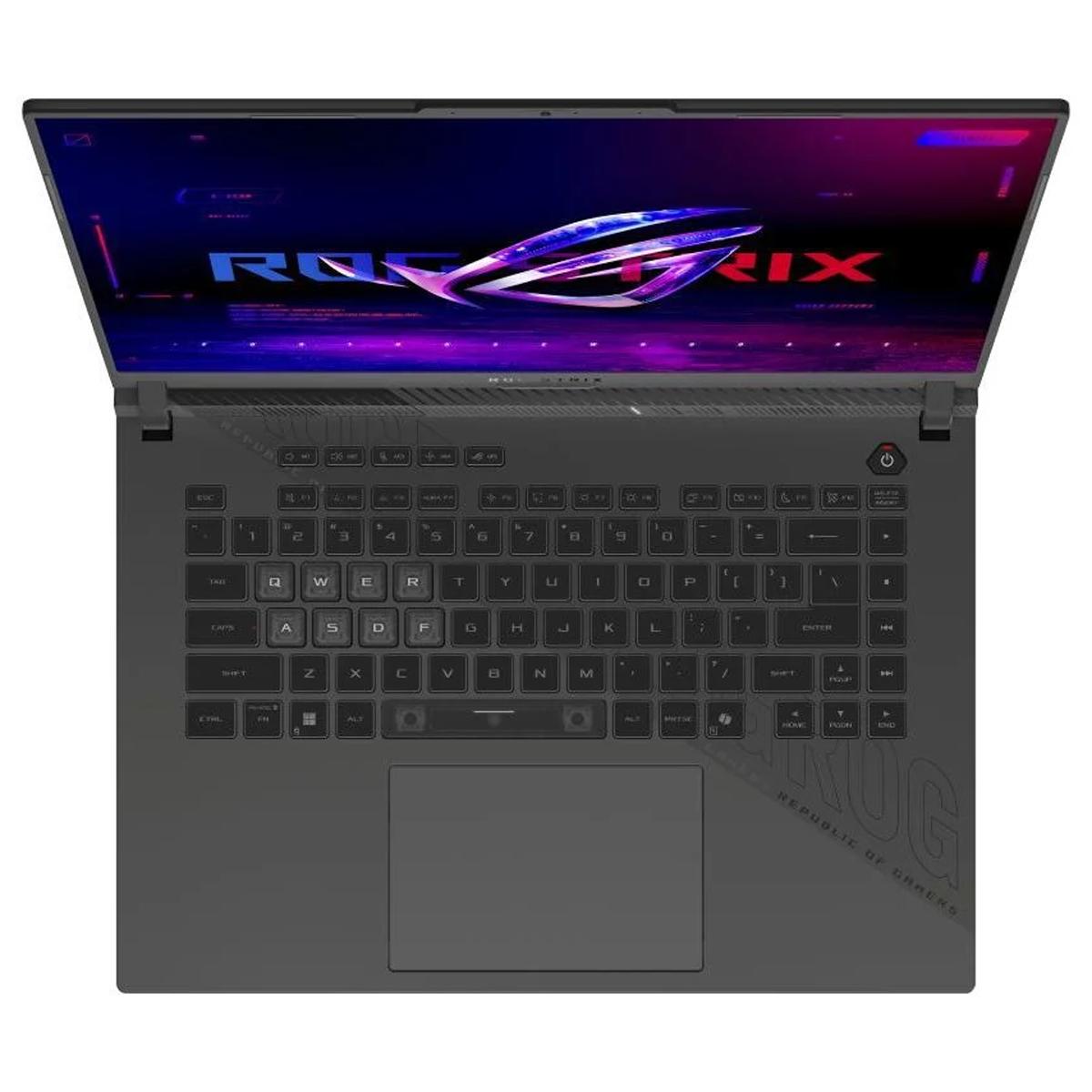Computador Portátil Gaming Asus ROG 16" 90NR0QK7-M005Y0 AMD Ryzen 9 8940HX, 2.4 GHz, 32GB, 1TB, NVIDIA® GeForce RTXT 5070 Laptop GPU Cinzento-2