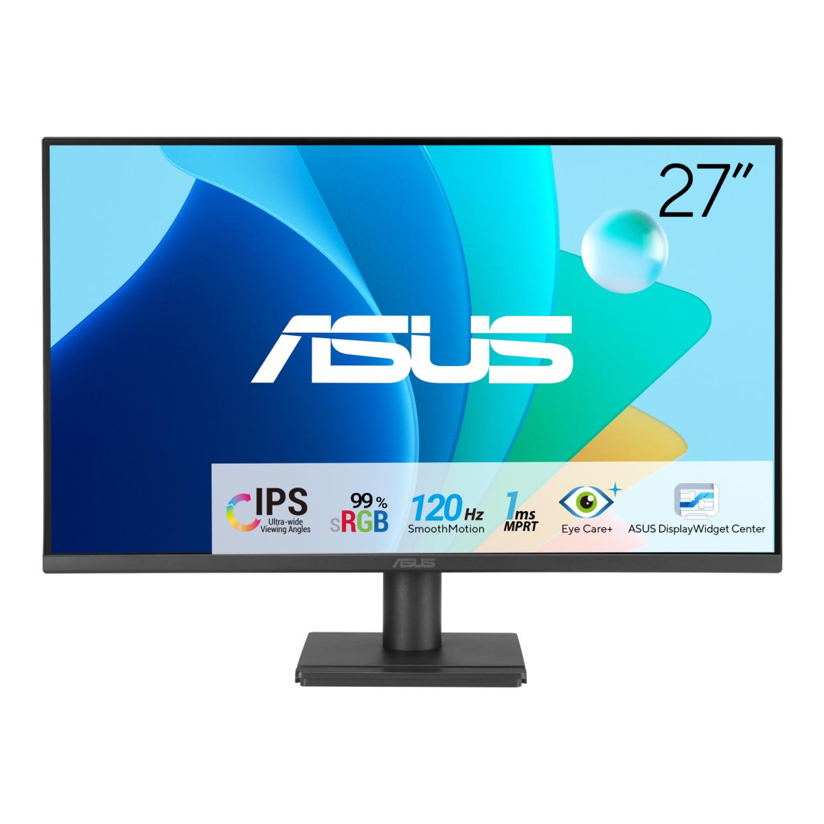 Imagem 0 de Monitor Gaming Asus 27" VA279HG IPS FHD 16:9 120Hz VESA Adaptive Sync