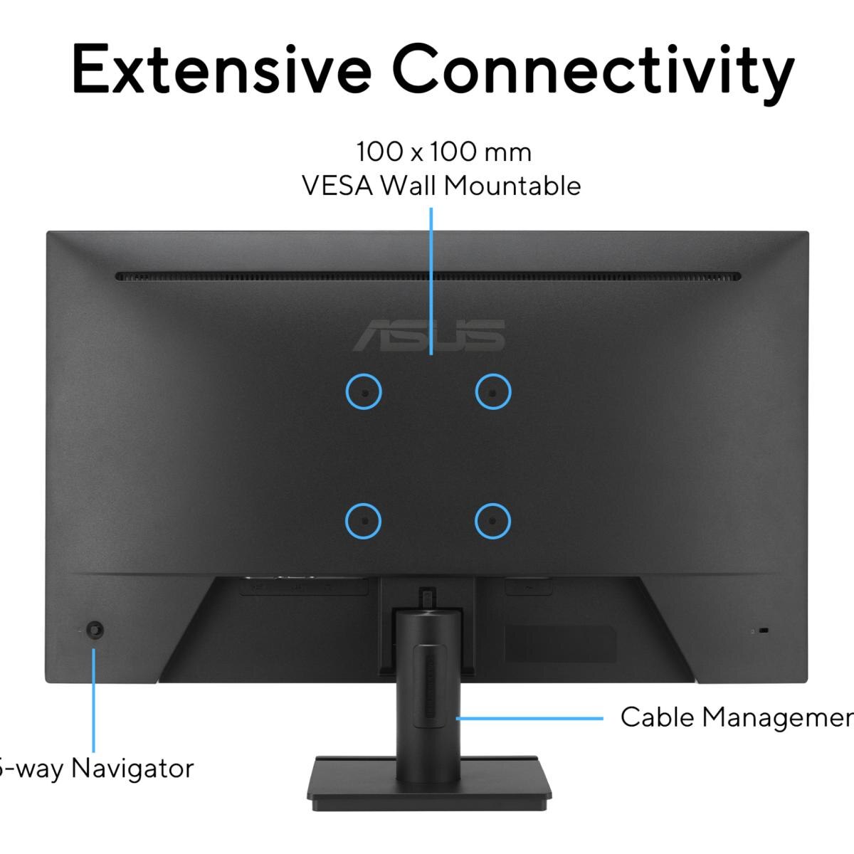 Monitor Gaming Asus 27" VA279HG IPS FHD 16:9 120Hz VESA Adaptive Sync Preto-6