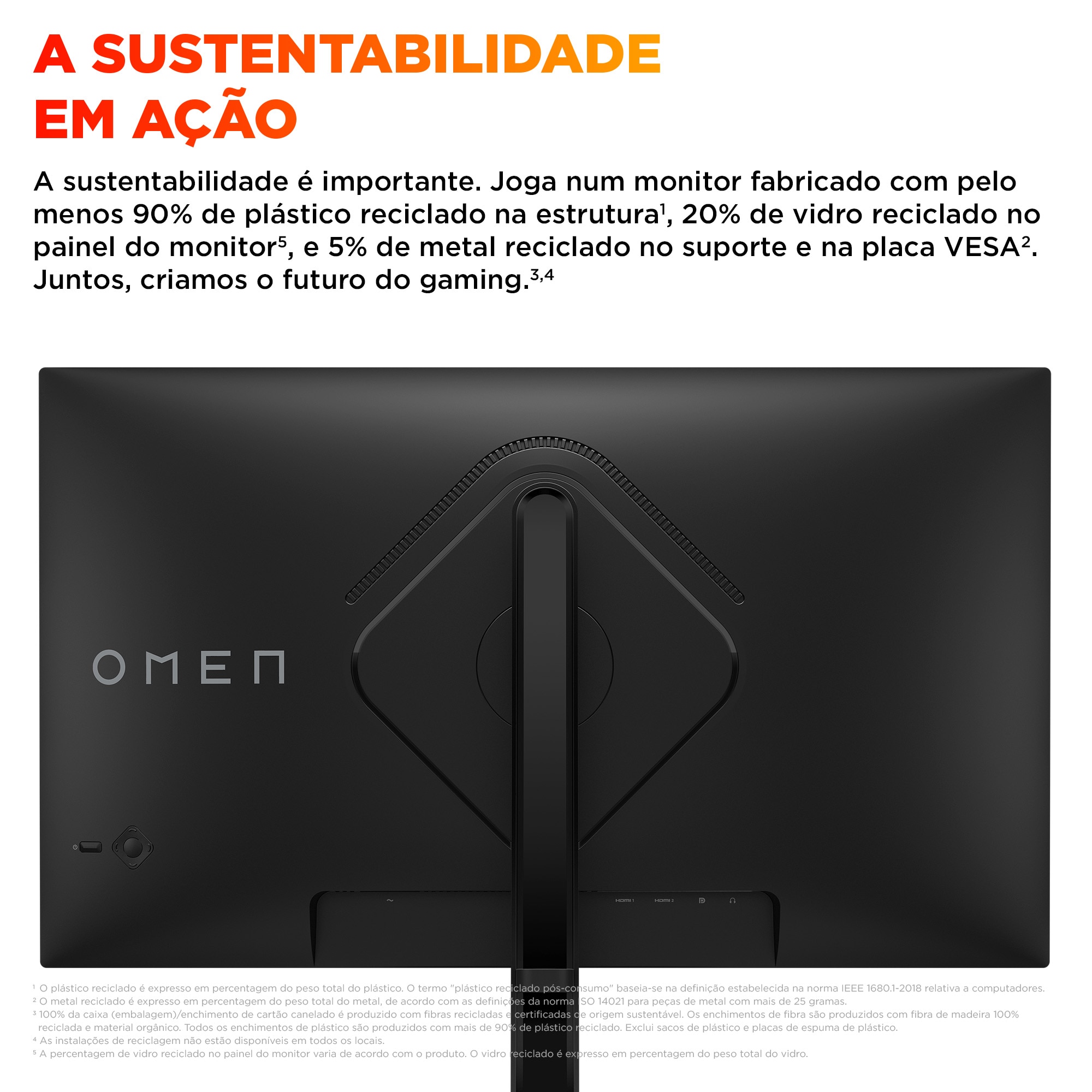 Monitor PC Gaming 68,5cm (27") HP OMEN 27 G2, 180 Hz, Full HD IPS, AMD FreeSync Preto-10