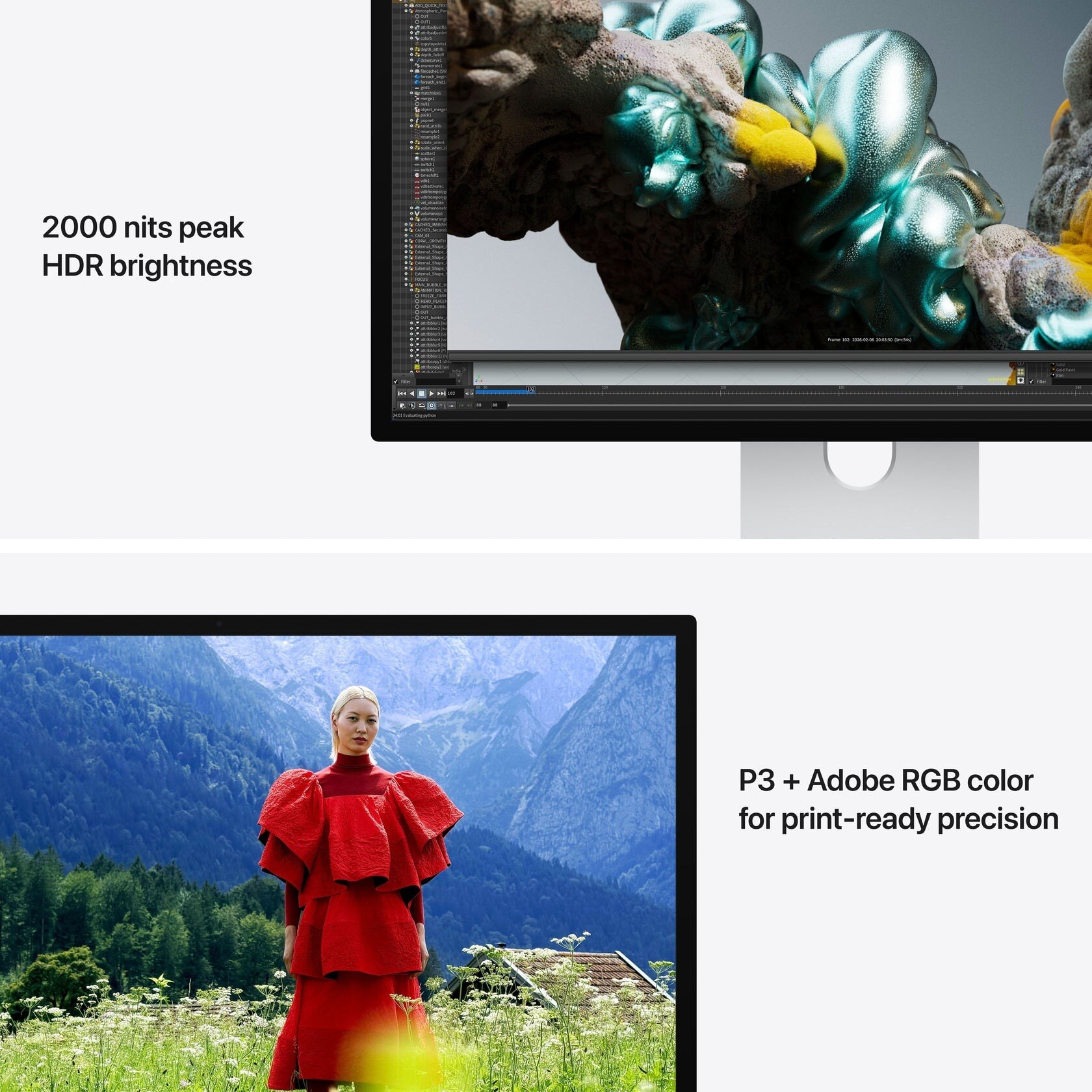 Monitor Apple Studio Display 27" Retina XDR 5K de Vidro Standard, Suporte com Ajuste de Inclinação e Altura 4