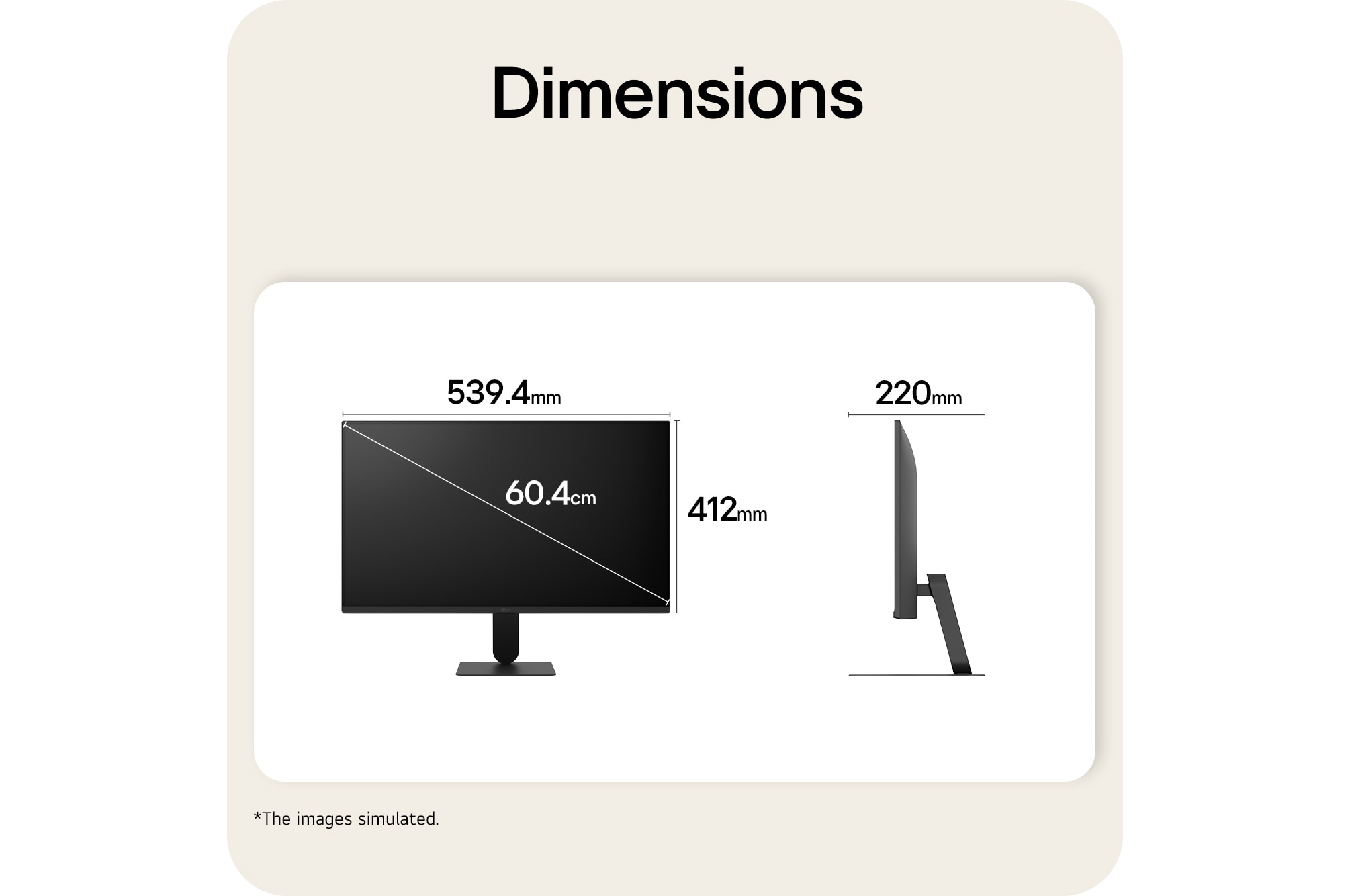 Monitor LG 23.8'' U4, FHD, IPS, 144Hz, HDR 10 Preto-12