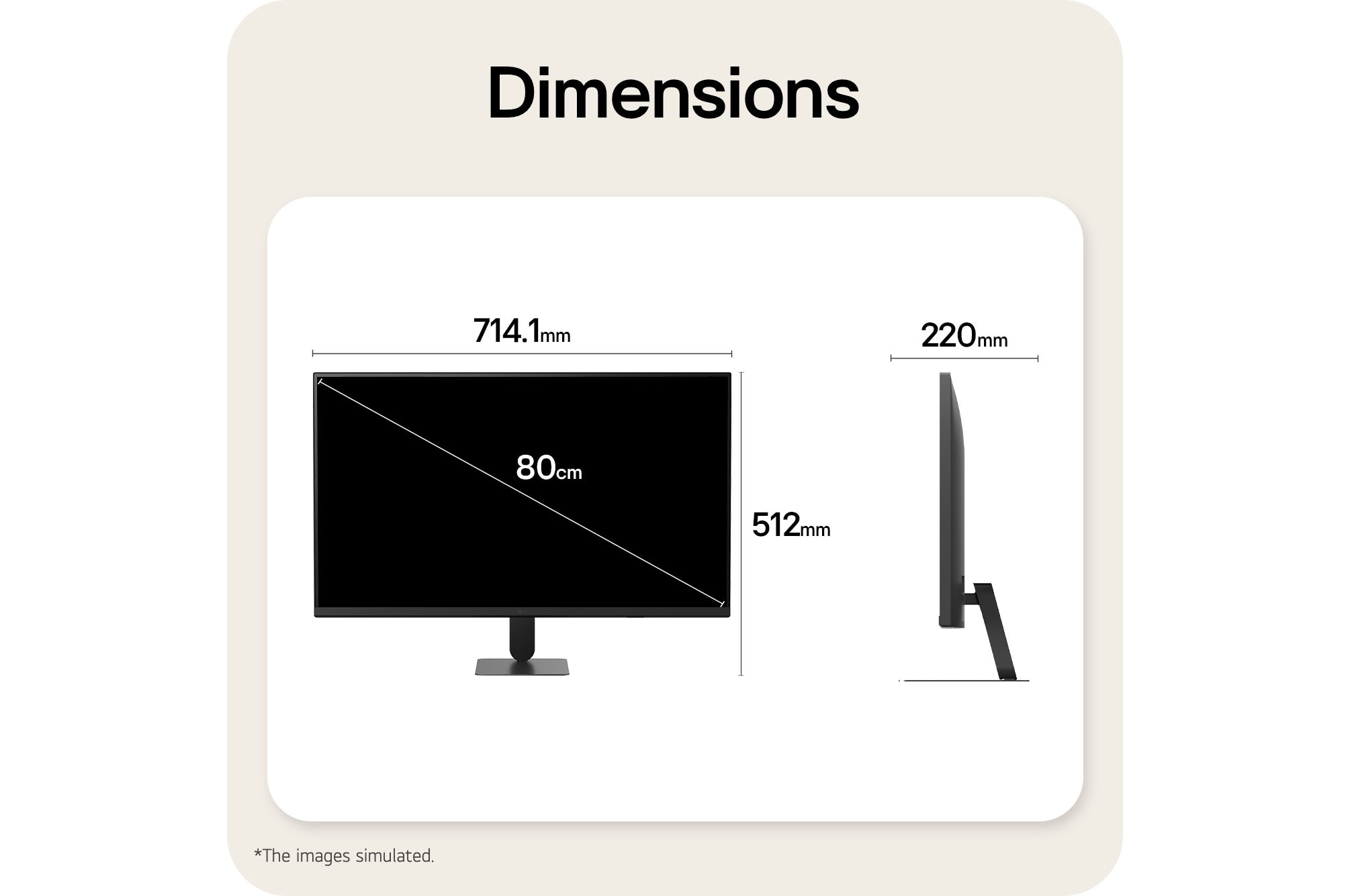 Monitor Smart 32'' (80 cm) LG Ultrafine 32U701SB-B.AEU, 4K UHD, webOS Preto-14