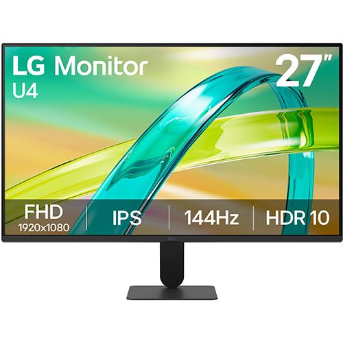 Imagem 0 de Monitor LG FHD 27U411B, 27" ,1ms, 144Hz