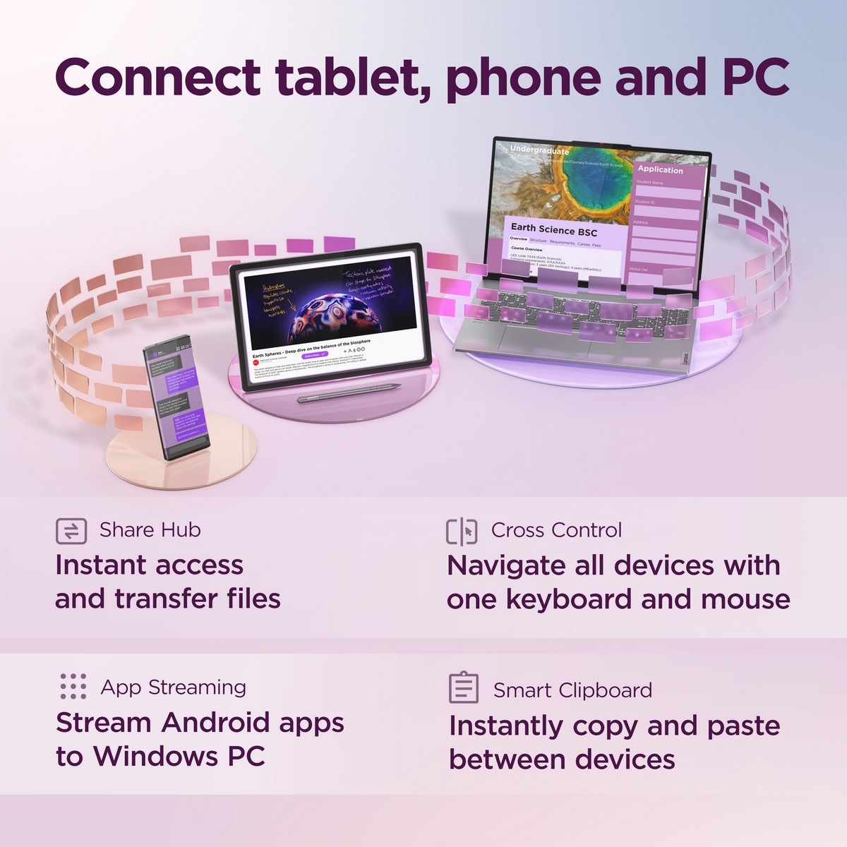 Tablet Lenovo Idea Tab Pro 12.7" 3K, RAM 8 GB, 256 GB + Tab Pen Plus + Teclado - Cinzento 21