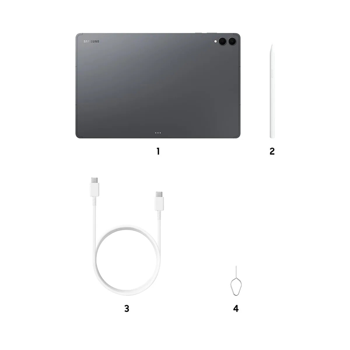 Tablet Samsung Galaxy Tab S11 Ultra 12GB+256GB Cinzento-9