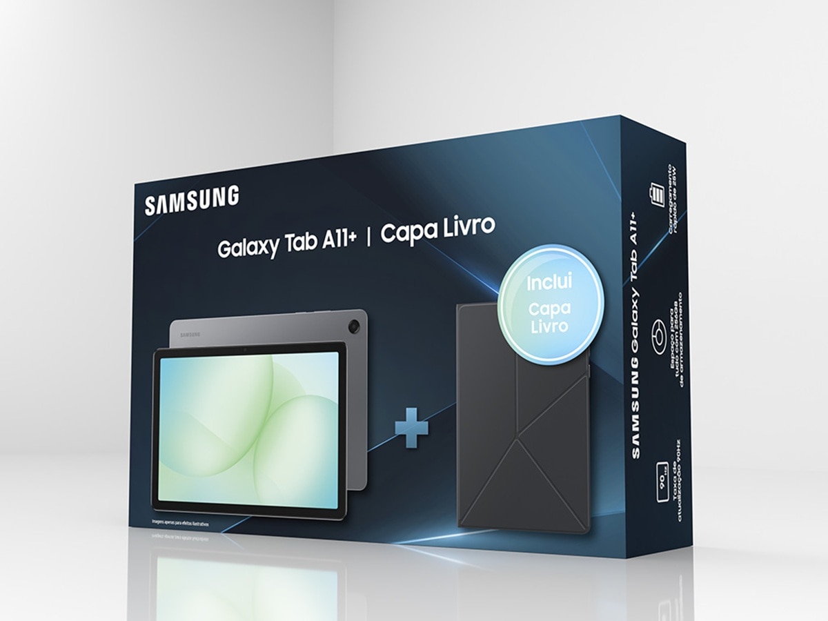 Imagem 0 de Bundle Tablet Samsung Galaxy Tab A11+ 256 GB + 8 GB RAM + Capa