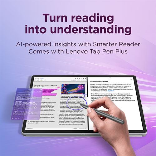 Tablet Lenovo Idea Tab Pro Gen 2 - 12GB - 256GB - Wi-Fi - Luna Grey + Lenovo Tab Pen Plus 4