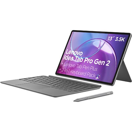 Imagem 0 de Tablet Lenovo Idea Tab Pro Gen 2 - 12GB - 256GB - Wi-Fi - Luna Grey + Lenovo® 2-em-1