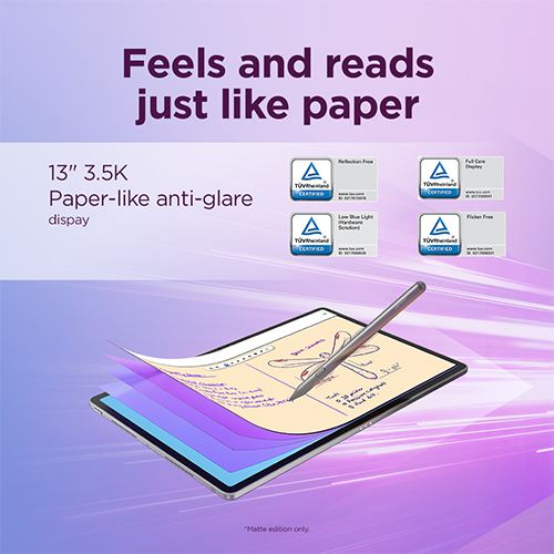 Tablet Lenovo Idea Tab Pro Gen 2 - 12GB - 256GB - Wi-Fi - Luna Grey + Lenovo® 2-em-1 14