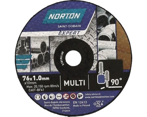 Imagem 0 de Discos de Corte em Blisters 76 x 1 mm
