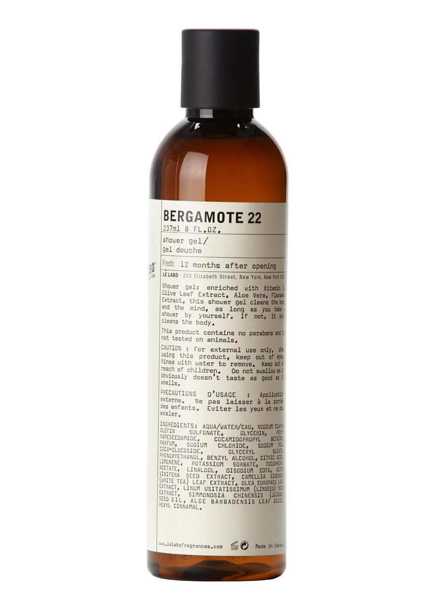 Gel de Banho BERGAMOTE 22 - 237 ml 1