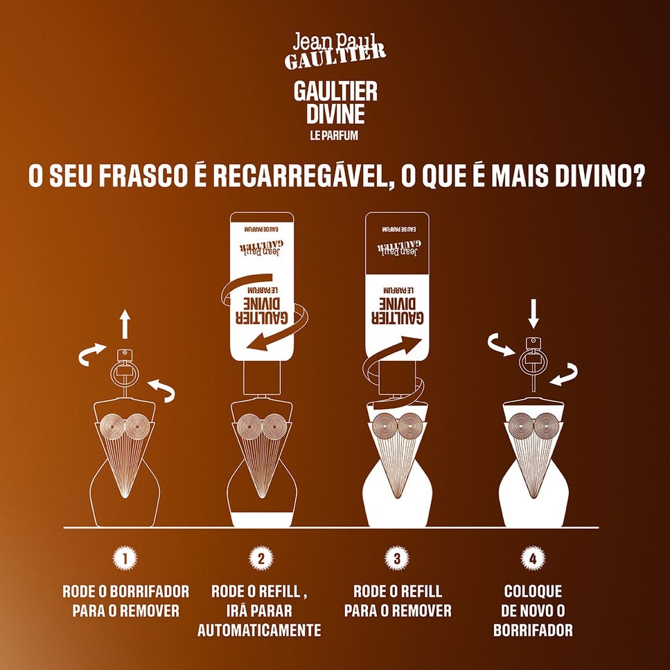 Recarga Gaultier Divine Eau de Parfum Intense 5