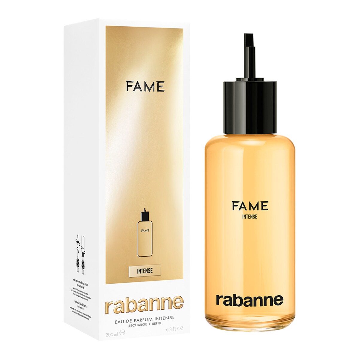 Recarga Fame Intense Eau de Parfum - 200 ml 2