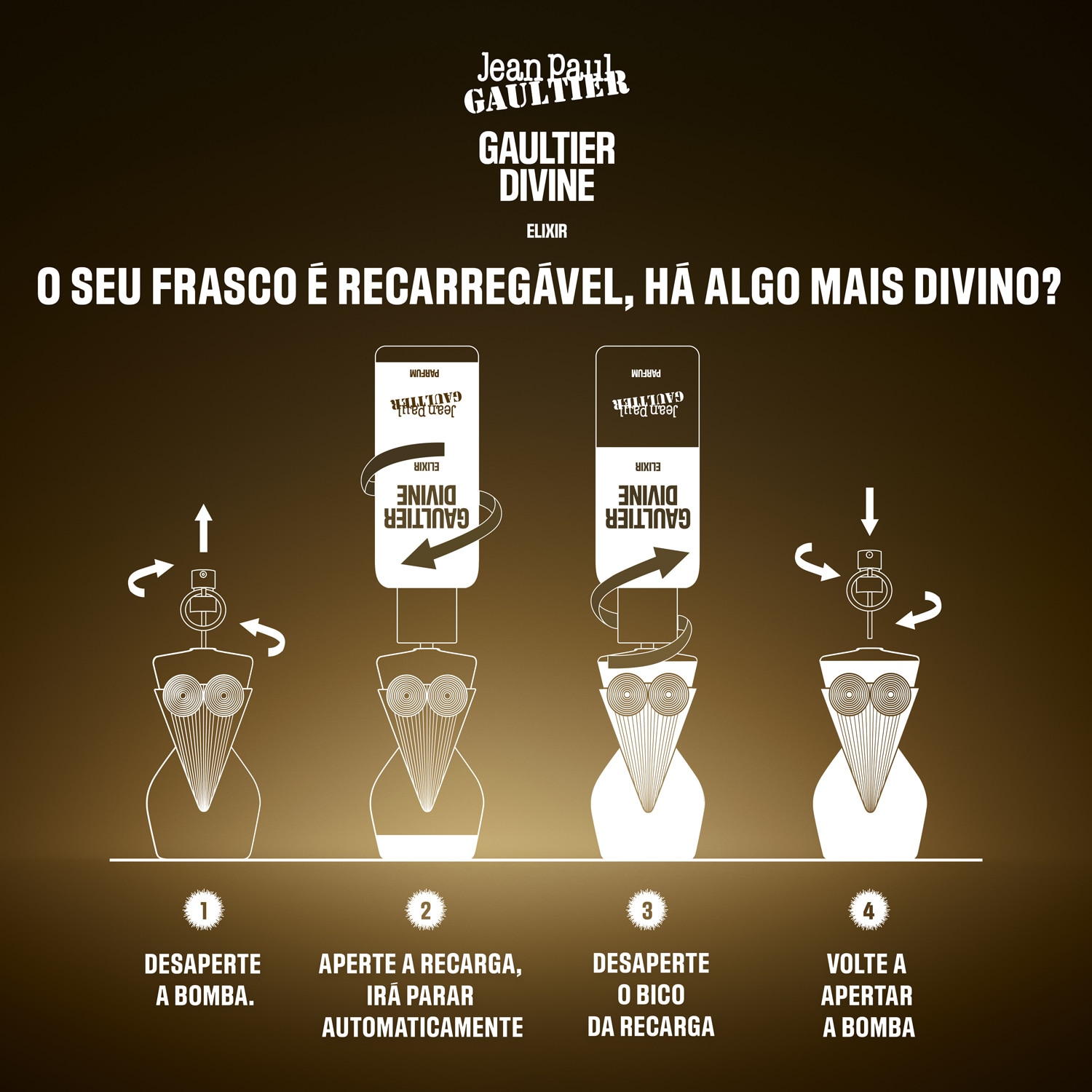 Refill Gaultier Divine Elixir Parfum 5