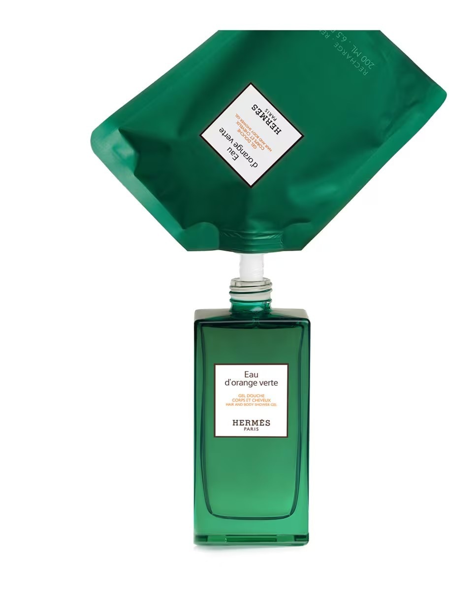 Recarga de Gel de Duche para Cabelo e Corpo Eau d'Orange Verte - 200 ml 2
