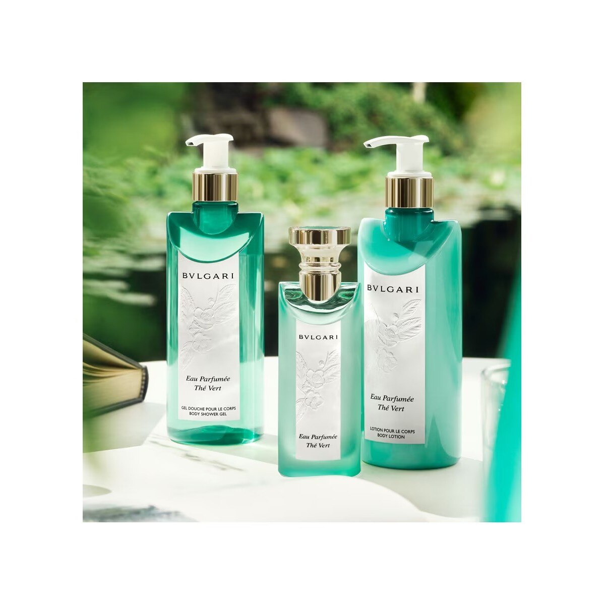 Loção corporal Thé Vert Eau Parfumée 300 ml Bvlgari 4