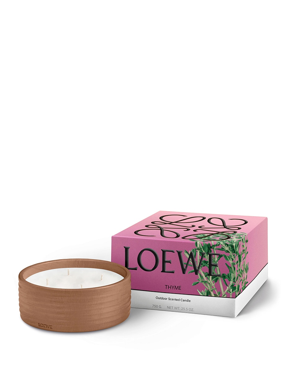 Vela Aromática de Exterior Thyme 2