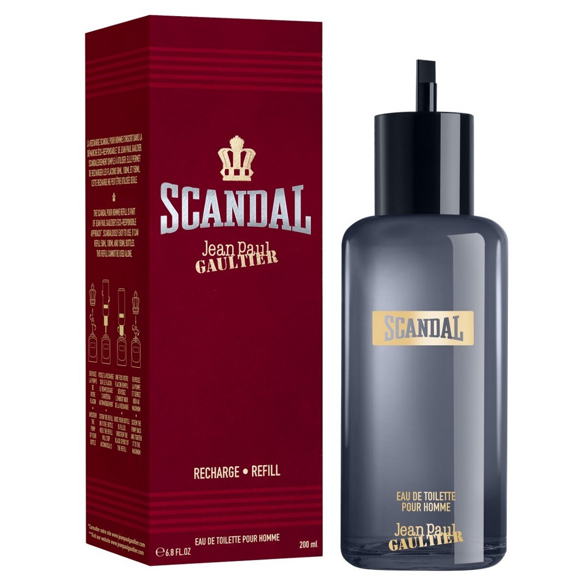 Recarga Scandal Eau de Toilette 200ml Jean Paul Gaultier 2
