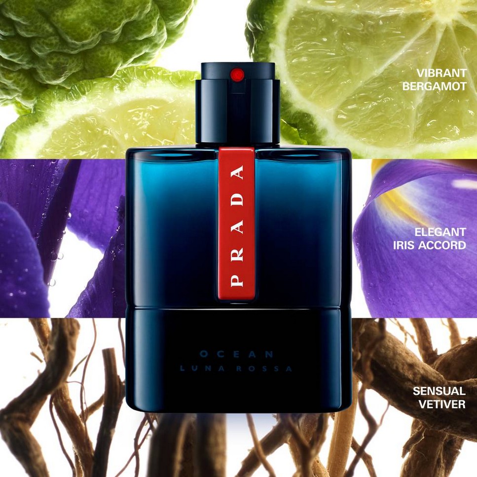 Luna Rossa Ocean Eau de Toilette 100ml Prada 3