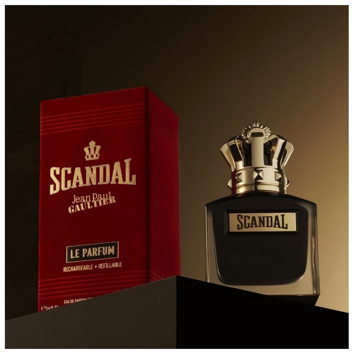 Scandal Pour Homme Le Parfum Eau de Parfum Intense Recarregável 3