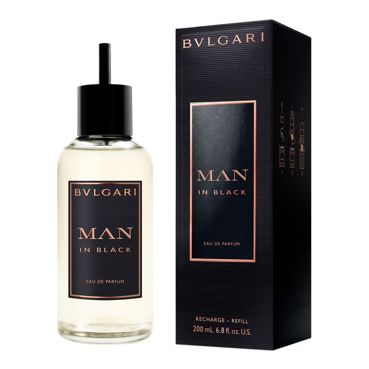 Recarga Man In Black Eau de Parfum 200 ml 2