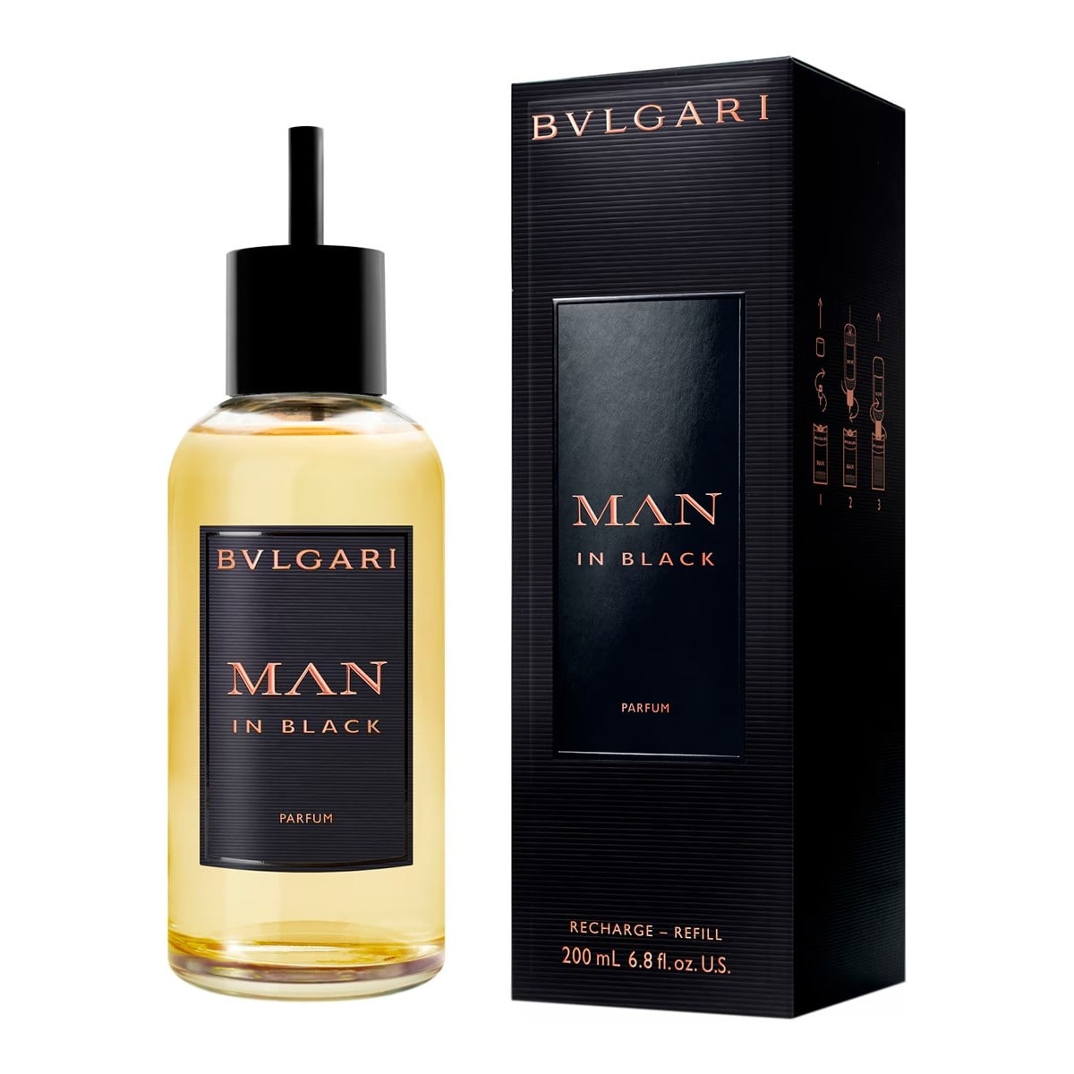 Recarga Man In Black Parfum 200 ml 2