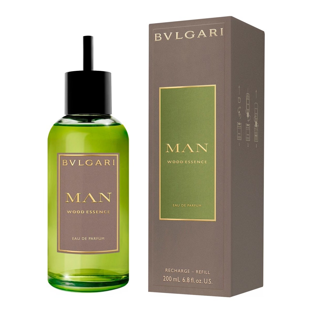 Recarga Man Wood Essence Eau de Parfum 200 ml 2