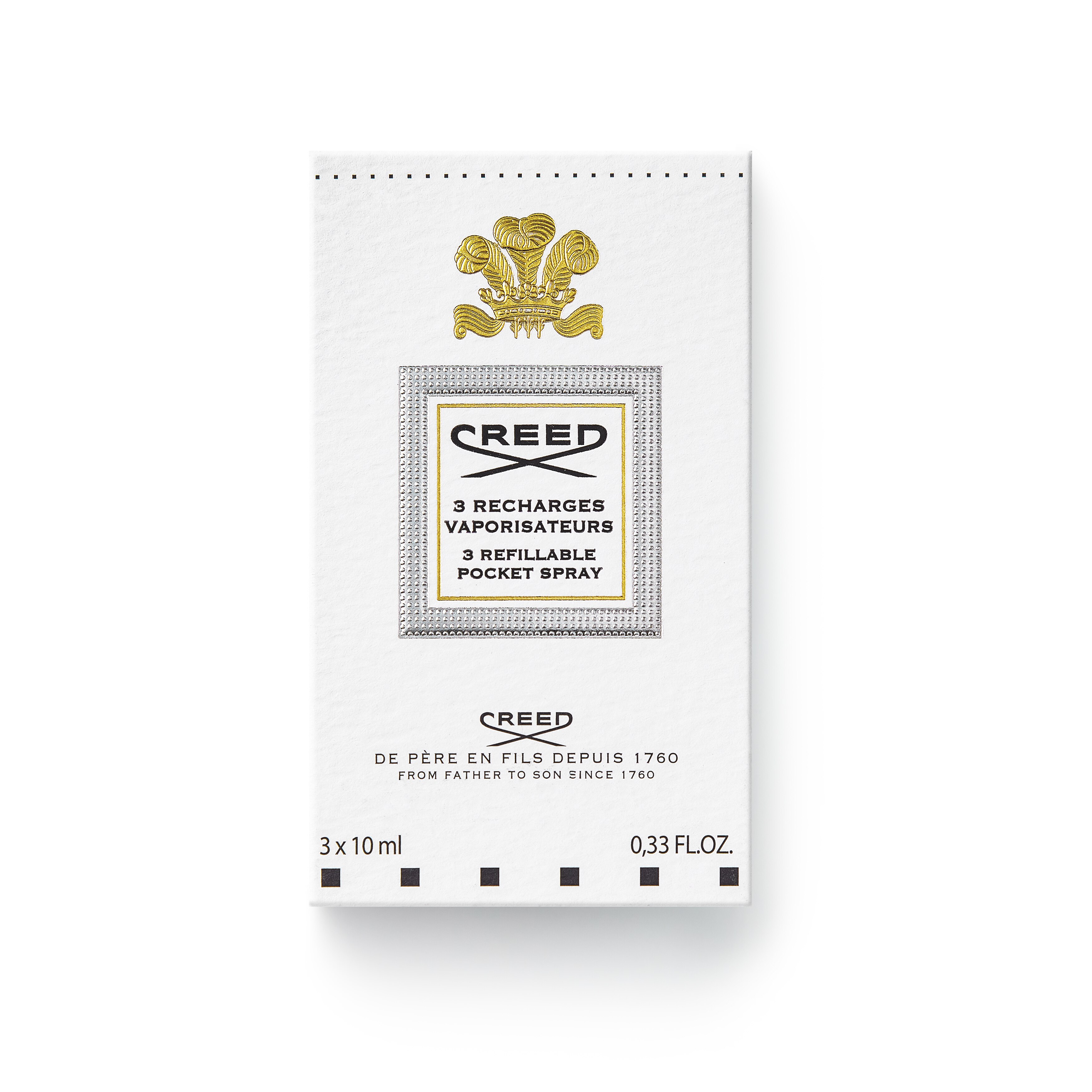 Green Irish Tweed Eau de Parfum Refill 3x10ml 2