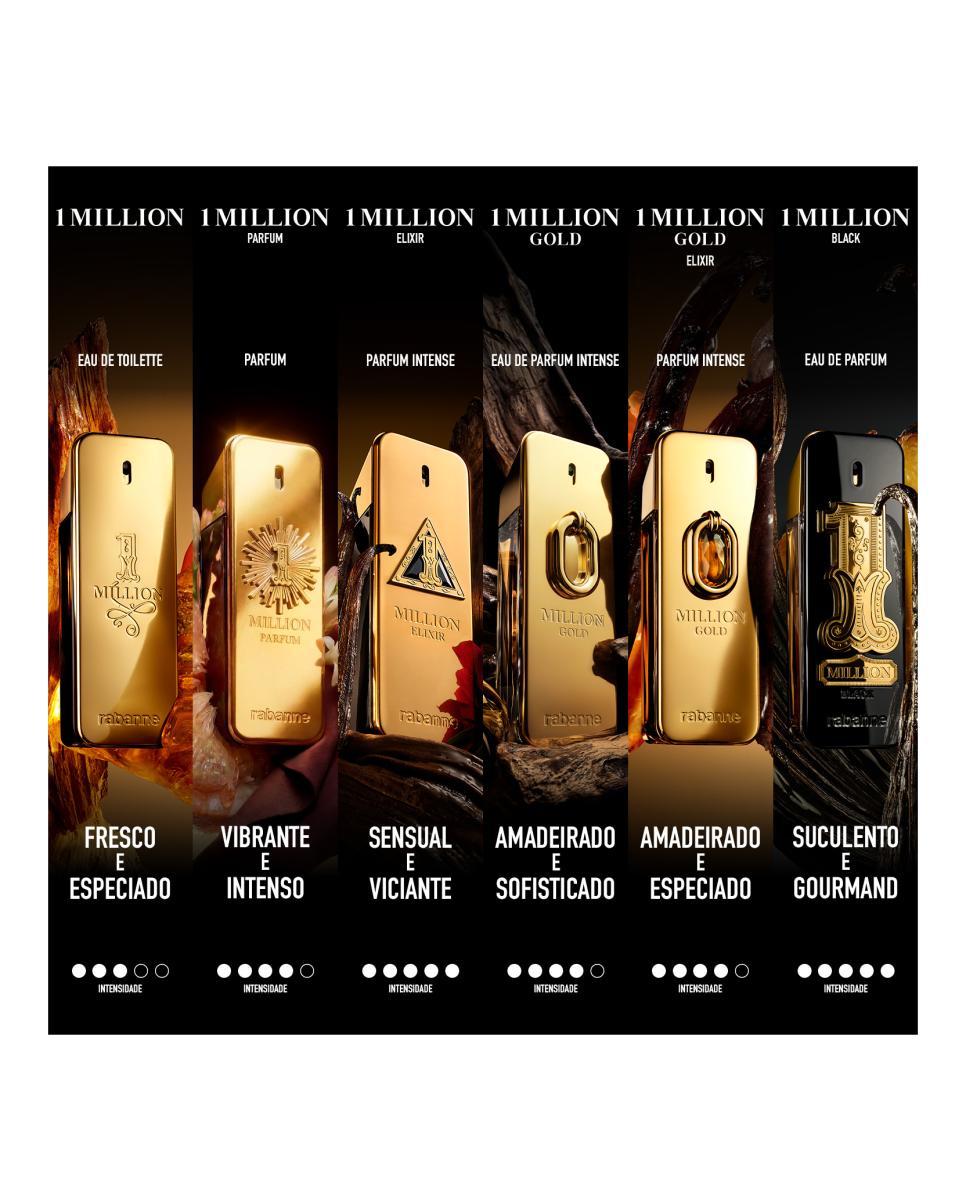 1 Million Black Eau De Parfum Rabanne 5