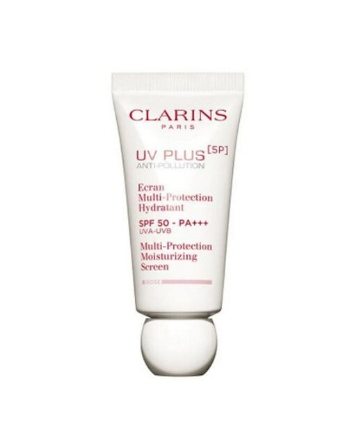 Creme Multi-Proteção Hidratante UV PLUS [5P] Anti-Pollution SPF50 - PA+++ 30ml Clarins Rose-1