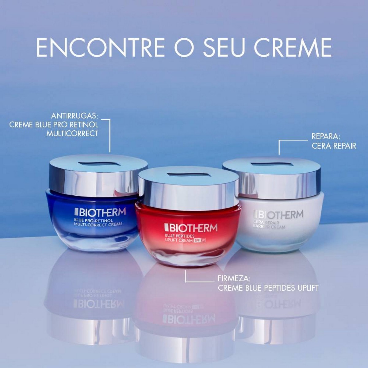 Creme Refirmante Diário com Fotoproteção Blue Peptides Uplift SPF 30 - 50 ml 6