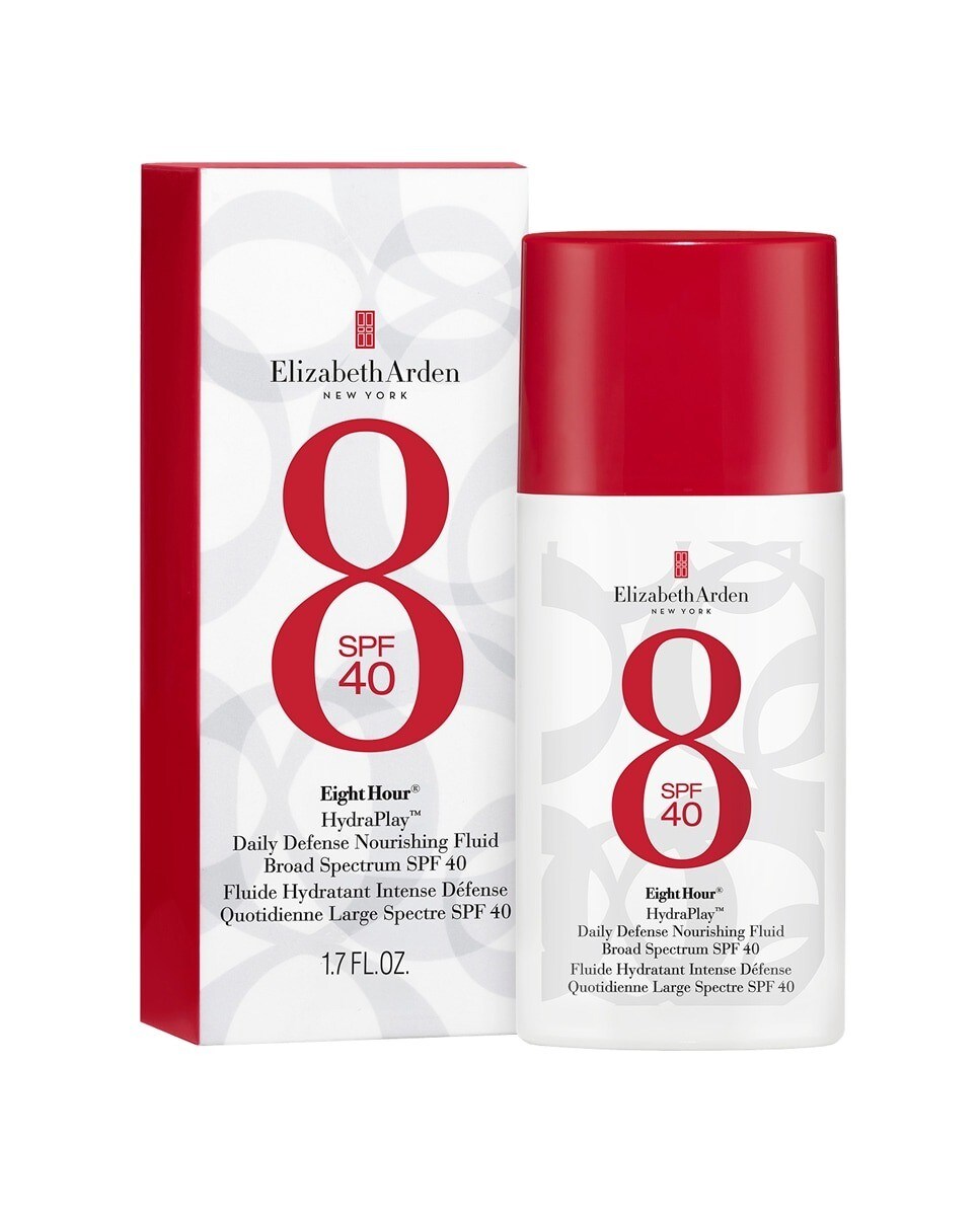 Protetor Solar Facial Eight Hour HydraPlay Fluido Protetor Solar UVA/UVB SPF 40 Alta Proteção 2