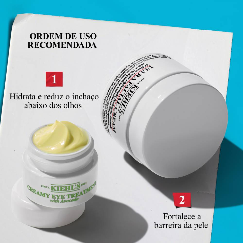 Coffret Hidratação Máxima Ultra Facial Cream Creamy Eye Treatment 5