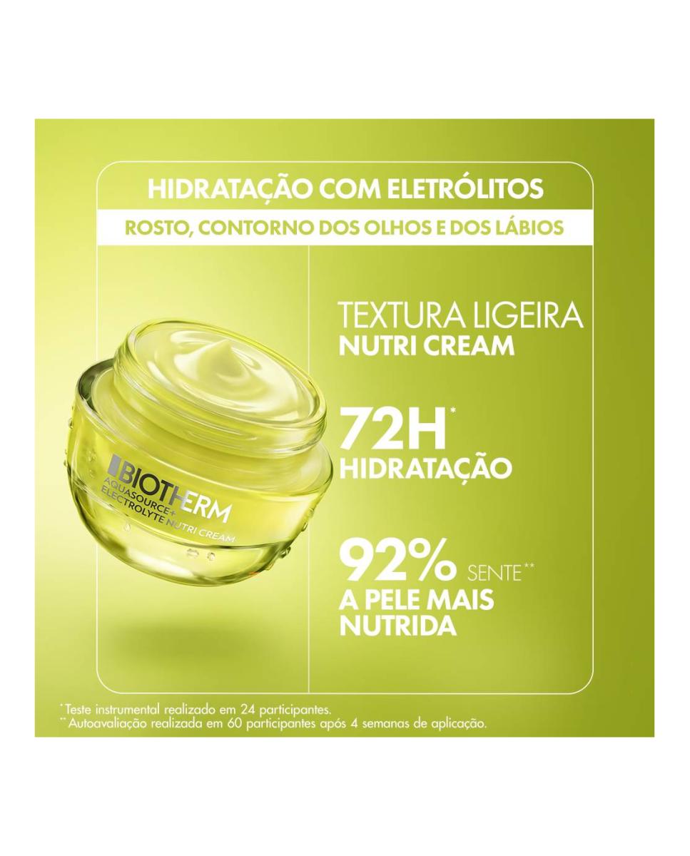 Creme Hidratante Aquasource+ Electrolyte Nutri Cream 3