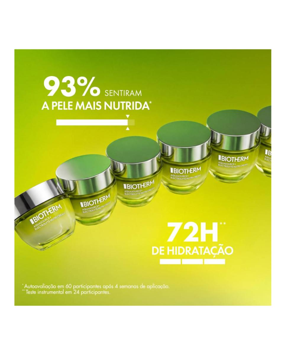 Creme Hidratante Aquasource+ Electrolyte Nutri Cream 8